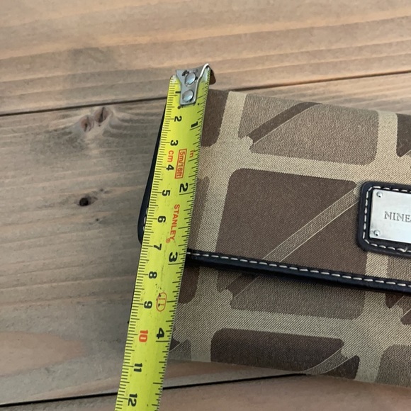 Nine West Khaki Espresso Norfolk NWT Wallet - Picture 15 of 15